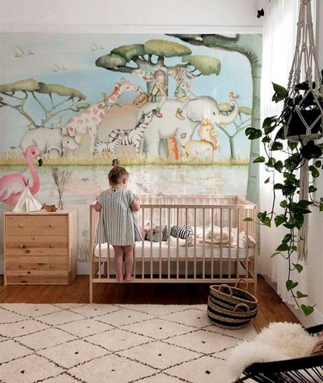 SAFARI I Wallpaper Mural
