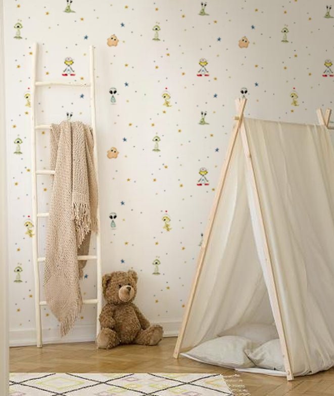 EXTRATERRESTRIALS I Children's wallpaper