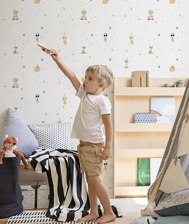 EXTRATERRESTRIALS I Children's wallpaper