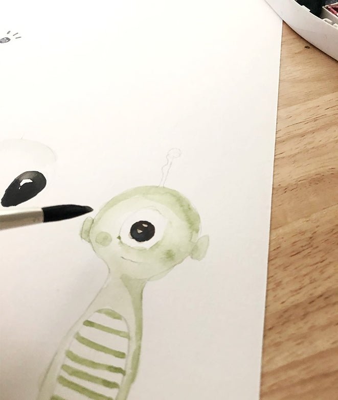 EXTRATERRESTRIALS I Children's wallpaper