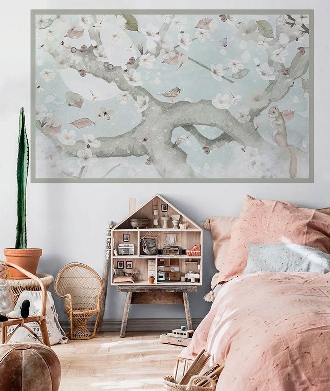 ALMOND TREE II Adhesive poster