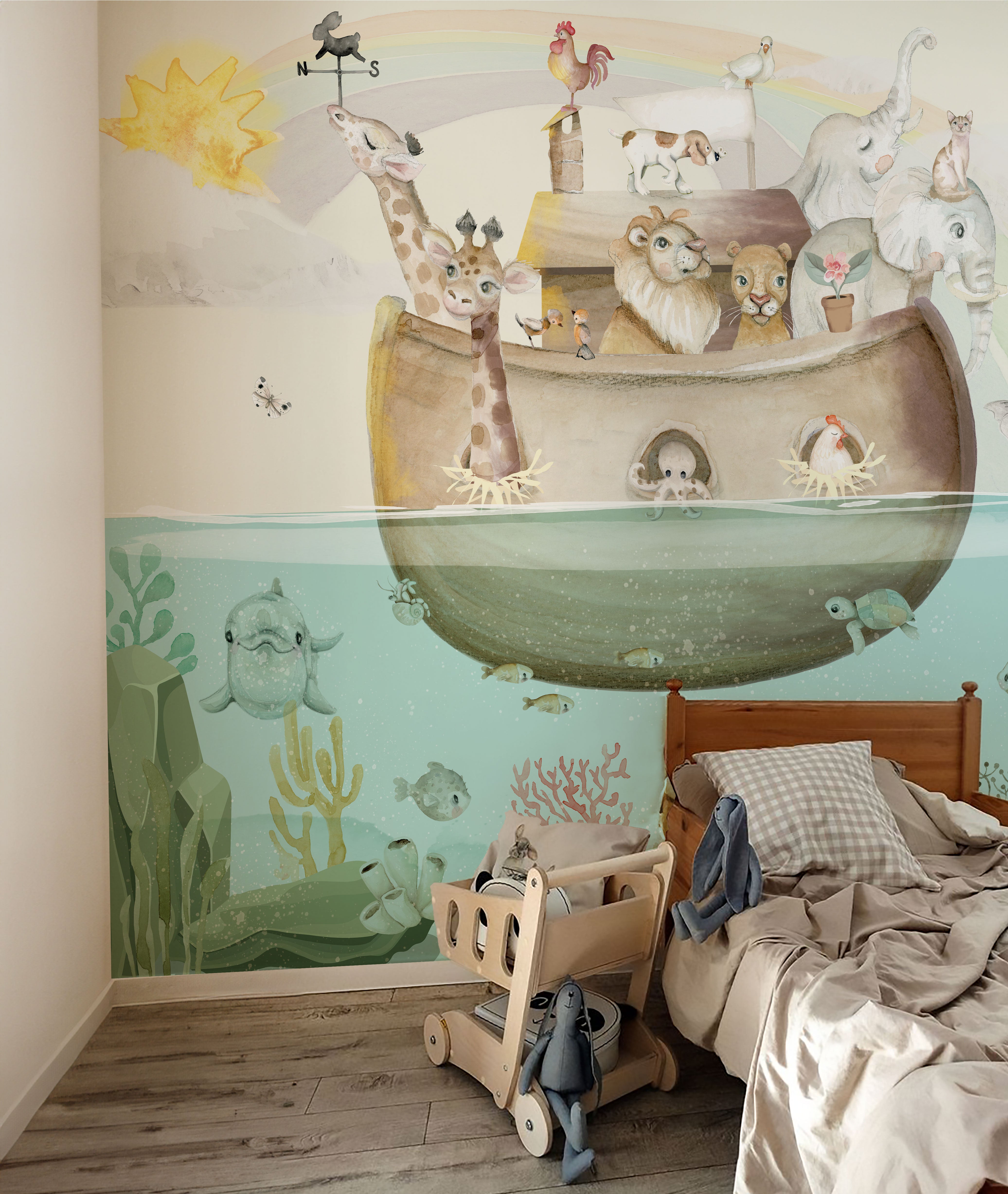 Noah's Ark  Wallpaper mural