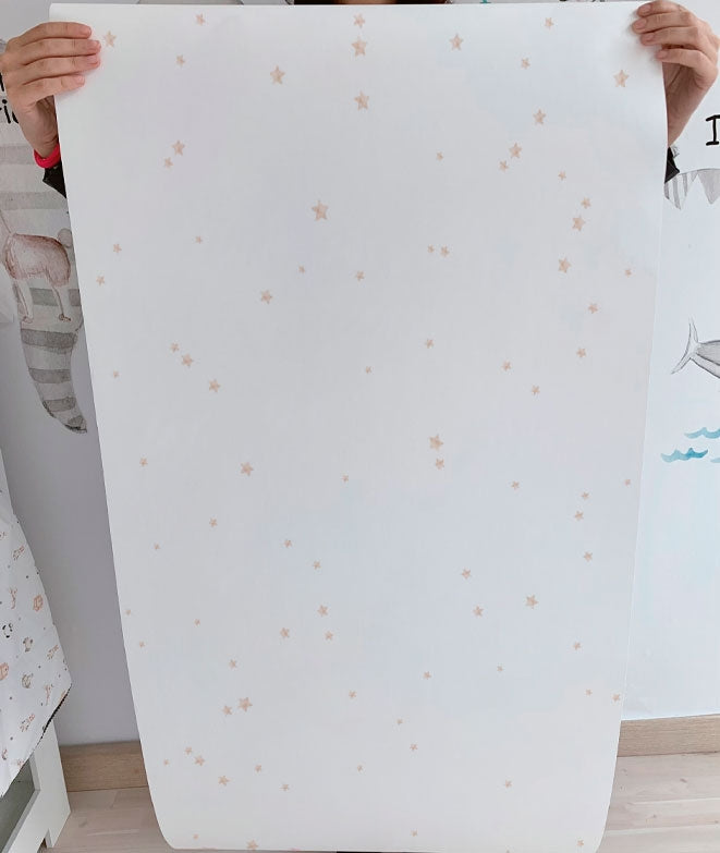 EARTH TONES STARS Children's wallpaper