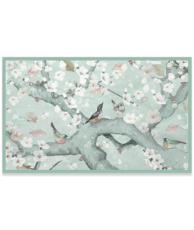 ALMOND FLOWER II  Adhesive poster