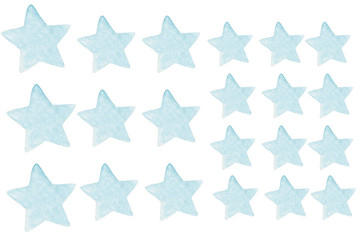 BLUE STARS I Sticker Set