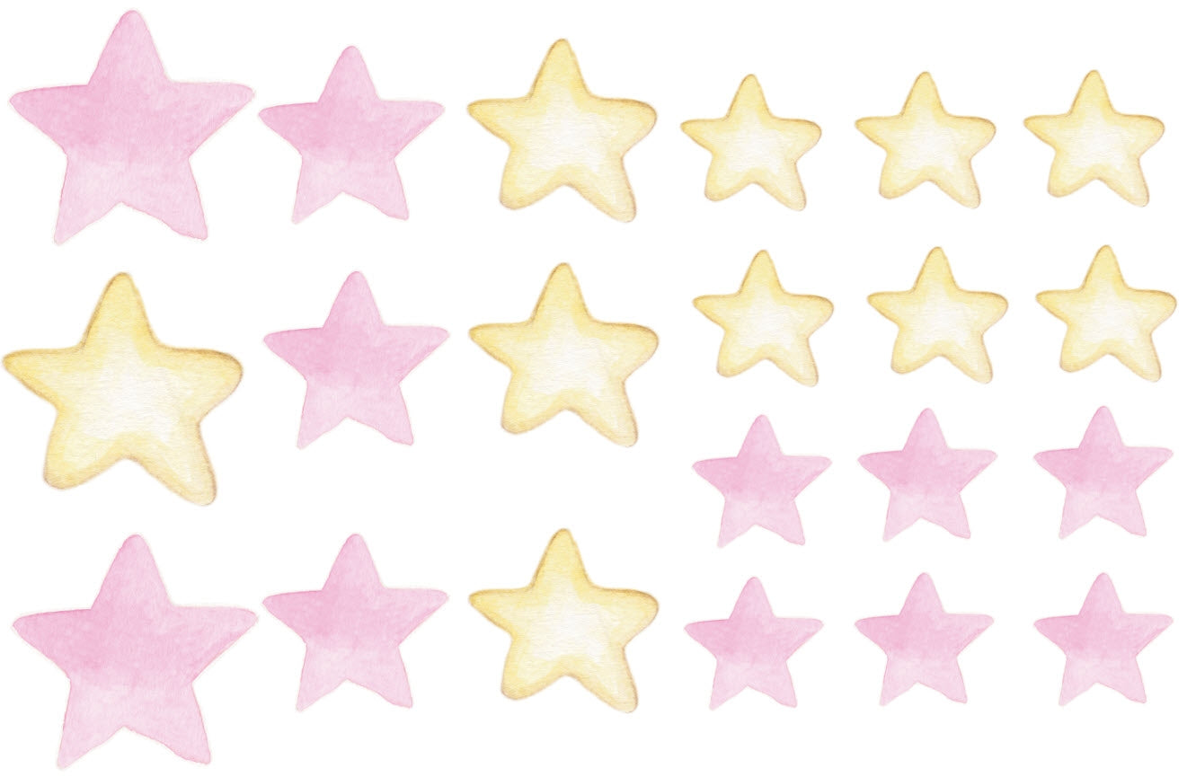 STARS Unicorn Sticker Set